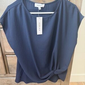 Gilli Women's Elegant Navy Blouse